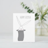 Frohe Ostern! Niedliches Sonnenlicht in einem Top- Postkarte (Stehend Vorderseite)