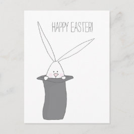 Frohe Ostern! Niedliches Sonnenlicht in einem Top- Postkarte