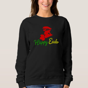 Frohe Ostern Oaster Bunny Sweatshirt