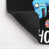 Frohe Ostern oh nein lustiger Trex Dinosaurier Jun Mousepad (Ecke)