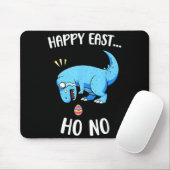 Frohe Ostern oh nein lustiger Trex Dinosaurier Jun Mousepad (Mit Mouse)