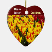 Frohe Ostern! Oma Ornamente Tulips Blume (Rechts)