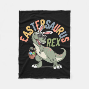 Frohe Ostern Osterechsen Rex T-Rex Kinder Jungen K Fleecedecke