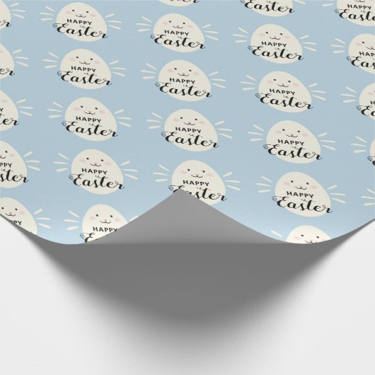 Frohe Ostern, Ostereier Packpapier (Ecke)
