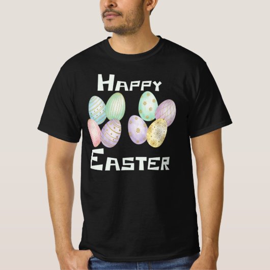 Frohe Ostern, Ostereier-Suche T-Shirt (Vorderseite)