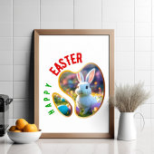 Frohe Ostern - Osterinsel Poster