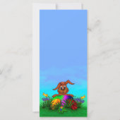 Frohe Ostern! Osterkaninchen (Vorderseite)