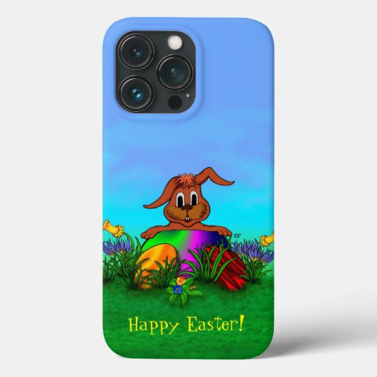 Frohe Ostern! Osterkaninchen Case-Mate iPhone Hülle (Rückseite)