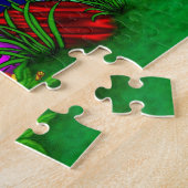 Frohe Ostern! Osterkaninchen Puzzle (Seite)