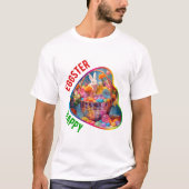 Frohe Ostern - Ostern Essen T-Shirt (Vorderseite)