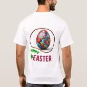 Frohe Ostern - Ostern Essen T-Shirt (Rückseite)
