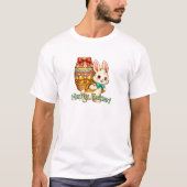 Frohe Ostern Paare T-Shirt (Vorderseite)