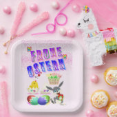 Frohe Ostern Pappteller (Party)
