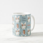 Frohe Ostern- personalisierbare Kaffeetasse (VorderseiteRechts)