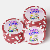 Frohe Ostern Pokerchips (Stapel)