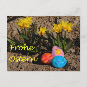 Frohe Ostern Postkarte
