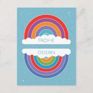 Frohe Ostern Postkarte