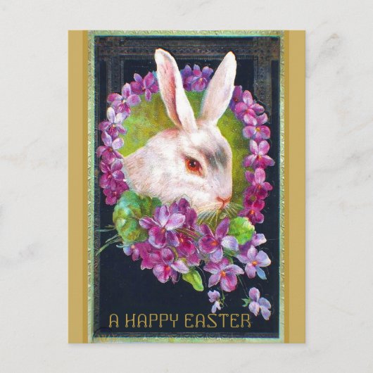 FROHE OSTERN POSTKARTE (Vorderseite)