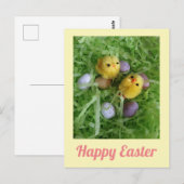 Frohe Ostern Postkarte (Vorne/Hinten)