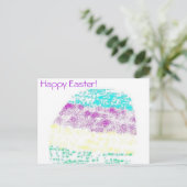 Frohe Ostern! -Postkarte Feiertagspostkarte (Stehend Vorderseite)