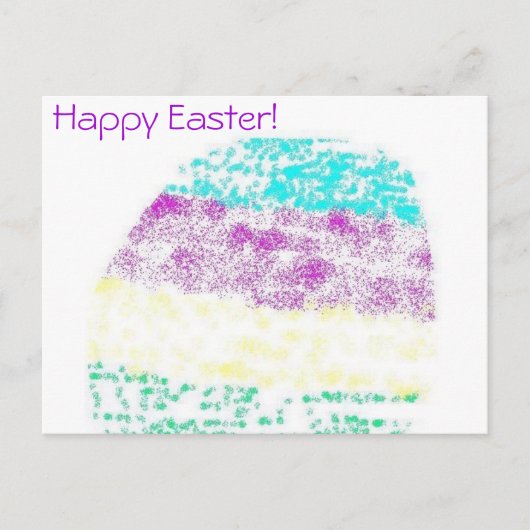 Frohe Ostern! -Postkarte Feiertagspostkarte (Vorderseite)