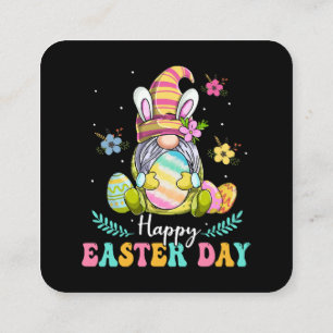 Frohe Ostern Quadratische Visitenkarte