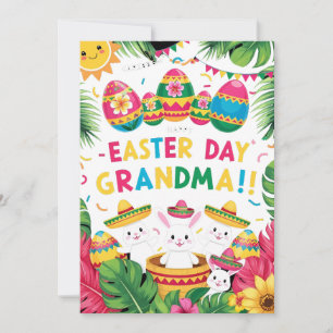Frohe Ostern religiöse Grüße Einladung