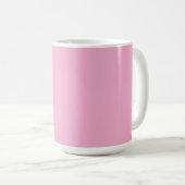 Frohe Ostern Retro Rosa Orange Kaffeetasse (VorderseiteRechts)