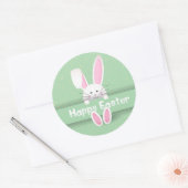 Frohe Ostern Runder Aufkleber (Umschlag)