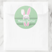 Frohe Ostern Runder Aufkleber (Tasche)