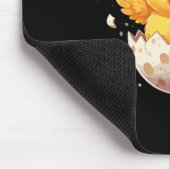 Frohe Ostern Schlüpfendes Küken Süßes Frühlings-Ei Mousepad (Ecke)