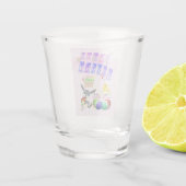 Frohe Ostern Schnapsglas (Rückseite)