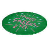 Frohe Ostern Schneidebrett (Ecke)