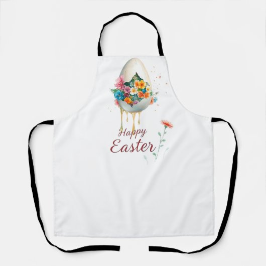 Frohe Ostern! Schürze (Vorderseite)