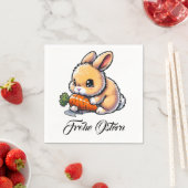 Frohe  Ostern  Serviette (Beispiel)