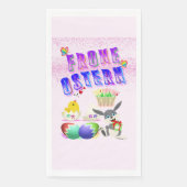 Frohe Ostern Serviette (Vorderseite)