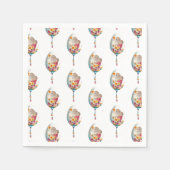 Frohe Ostern! Serviette (Vorderseite)