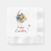 Frohe Ostern! Serviette (Vorderseite)