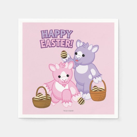 Frohe Ostern! Serviette (Vorderseite)