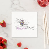 Frohe Ostern Serviette (Beispiel)
