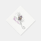 Frohe Ostern Serviette (Ecke)