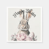 Frohe Ostern Serviette (Vorderseite)