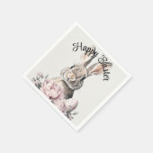 Frohe Ostern Serviette (Ecke)