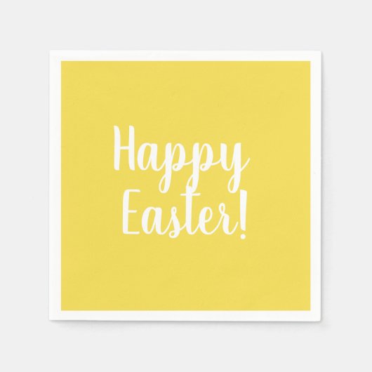 Frohe Ostern! -Servietten Serviette (Vorderseite)