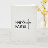 Frohe Ostern Simple Joy Karte (Gelbe Blume)