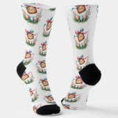 Frohe Ostern! Socken (Gewinkelt)
