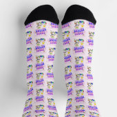 Frohe Ostern Socken (Oben)