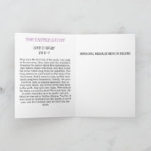 Frohe Ostern, sogar die Vögel grüßen Karte (Innenseite)