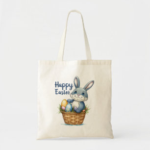 Frohe Ostern, sonnig in Eierkörben Tragetasche
