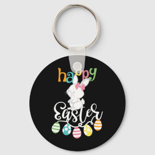 Frohe Ostern Sprüche Ei Groovy Hase Kaninchen Kind Schlüsselanhänger